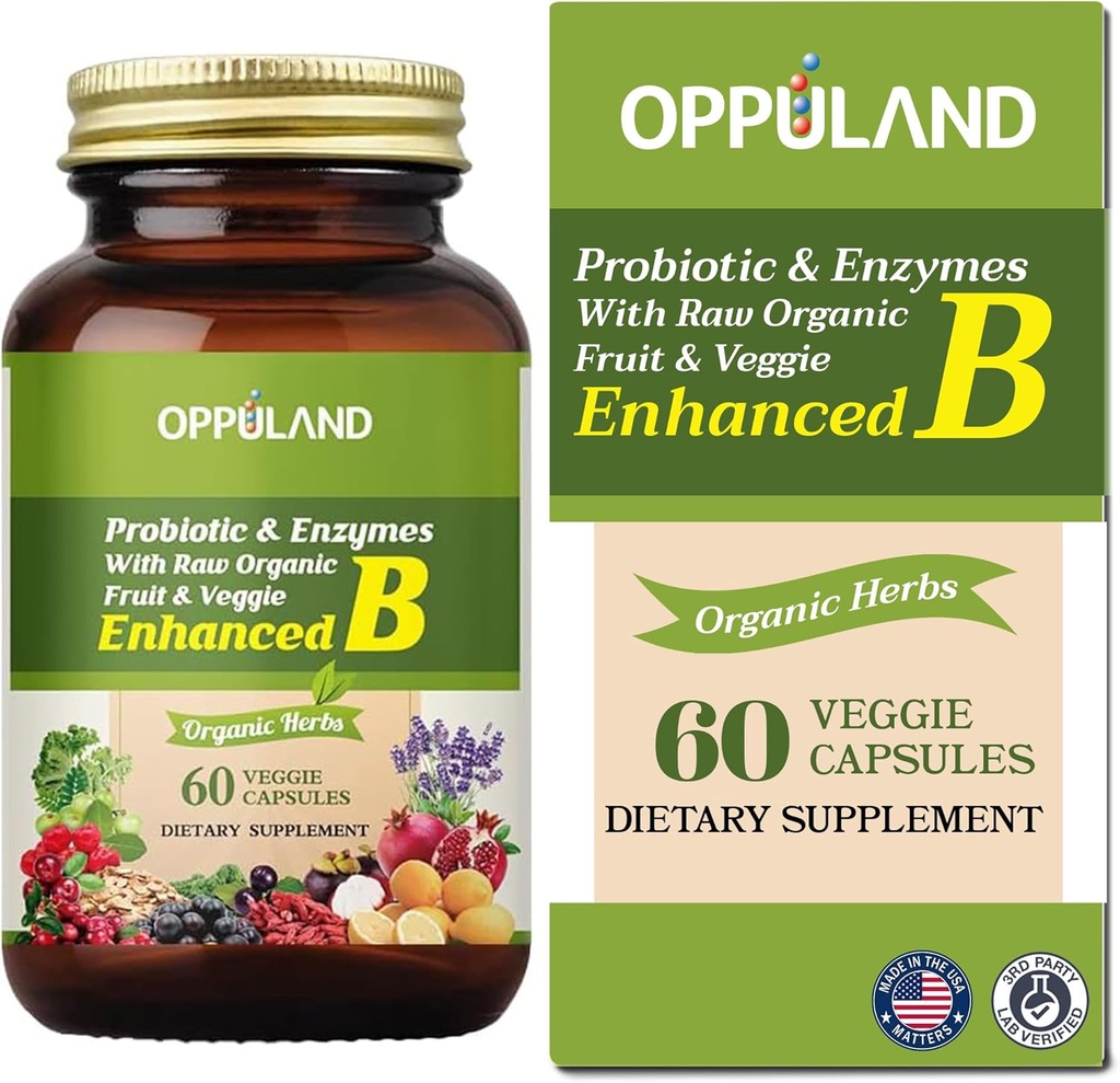 Vitamin B Complex- Vitamin B doplněk - Podporuje imunitní zdraví - 60 Veggie Kapsle