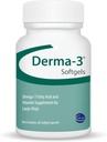 Ceva Derma33 Softgels, Omega33 Fatty Acid & Vitamin dodatek pro velké psy (60 Počet)