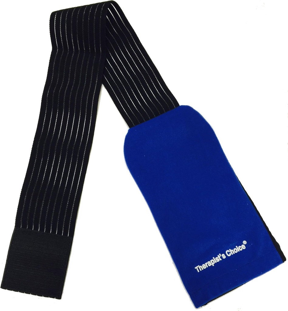 Terapeutická volba ® Ice Wrap / Studený Wrap může držet jakýkoliv led a gelový balíček až 5 x 10 palců - Ice Pack NENÍ součástí balení