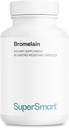 Supersmart - Bromelain 1500 mg 3000 GDU per day - Enzymy extrahované z ananasových kořenů - Digestivní systém Booster CLAS124; Non- GMO & Gluten Free - 90 DR Kapsle