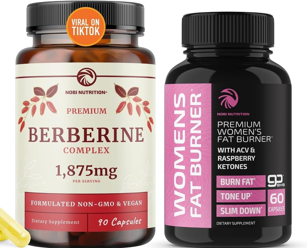 Berberine Complex Dodatek plus spalovač tuků pro ženy 124; Váha Ztráta & Cukr Podpora s Raspberry Ketony CLAS124; Suppressant, Metabolismus Booster, a břišní tuk Reducer CLAS124; 1 Měsíční dodávky