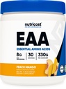 Nutricost EAA Powder 30 Serings (Peach Mango) - Essential Amino Acids - Non- GMO, Gluten Free, Vegetarian Friendly