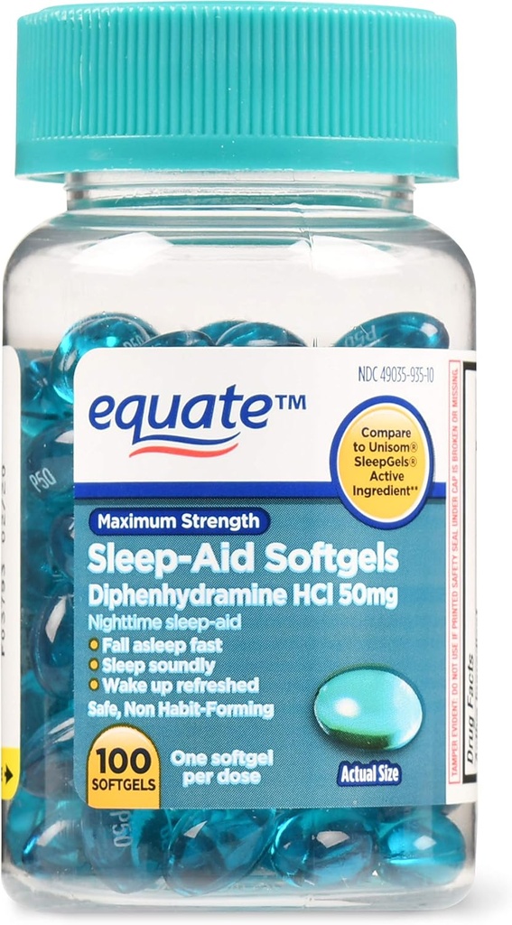 Rovná se maximální síle ospalost, 50 mg, 100 Počet