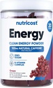 Nutricost Energy Complex Stickpack (20 Servings) Grape Ochucené - gluten- Free + Non- GMO