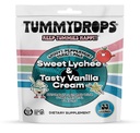 Tummydrops Groovy Peppermint Pack (Mix z Lychee & Tasty Vanilla Cream). Gluten Free, Vegan, & Made With Organic Ingredients, 33 Individuálně zabalené Asperined Pepermint Lozenges v Resealable Bag.
