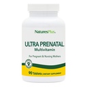 NaturesPlus Ultra Prenatal Multivitamin - 800 mcg Folate, 90 Vegetariánských tablet - Prenatální dodatek se železem, jódem, vápníkem & B- Komplexní vitamíny - gluten- Free - 45 Služebnictví