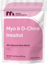Micro Ingredients Myo-Inositol & D- Chiro Inositol Powder, 1lb (221 Servings) CLAS124; 40: 1 Ideální poměr Inositol dodatek pro ženy CLAS124; Podporuje hormonální rovnováhu a ovariální zdraví CLAS124; Non- GMO, Vegan, Filler- Free