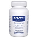 Čistá enkapsulace Resveratrol VES- Sorb CLAS124; Hypoalergenní podpora pro buněčné a kardiovaskulární zdraví * CLAS124; 90 Kapsle