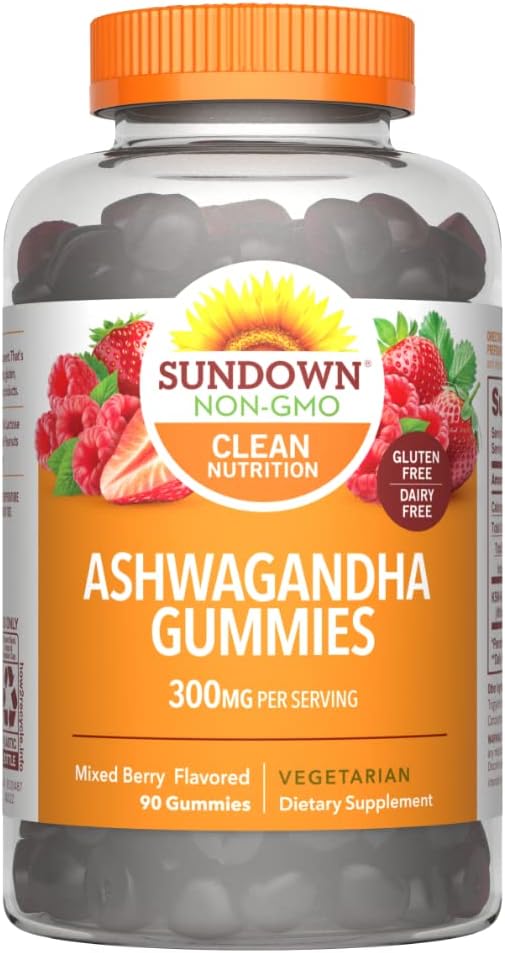 Sundown Ashwagandha Gummies, 90 hrabě