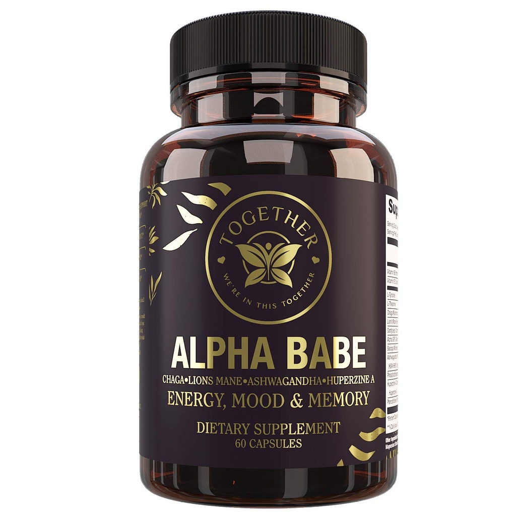 Byli v tomto společně Alpha Babe 124; Nootropní dodatek 124; Paměťová nálada energie 124; Nootroppics Lions Mane Chaga Ashwagandha