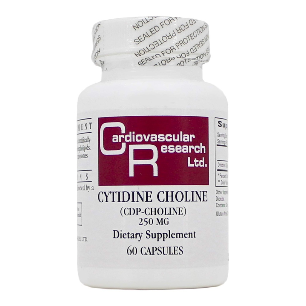 Cytidin Cholin / CDP 250mg 60 Caps - Ekologické parametry / Kardiovaskulární výzkum