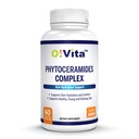 Phytoceramidy Komplex, Omlazení kůže, Anti- Aging Podpora, Plant- odvozené Ceramidy, s vitaminy C, B-6, a B-12, 2-Month Supply (60 Non- GMO kapalné kapsle)