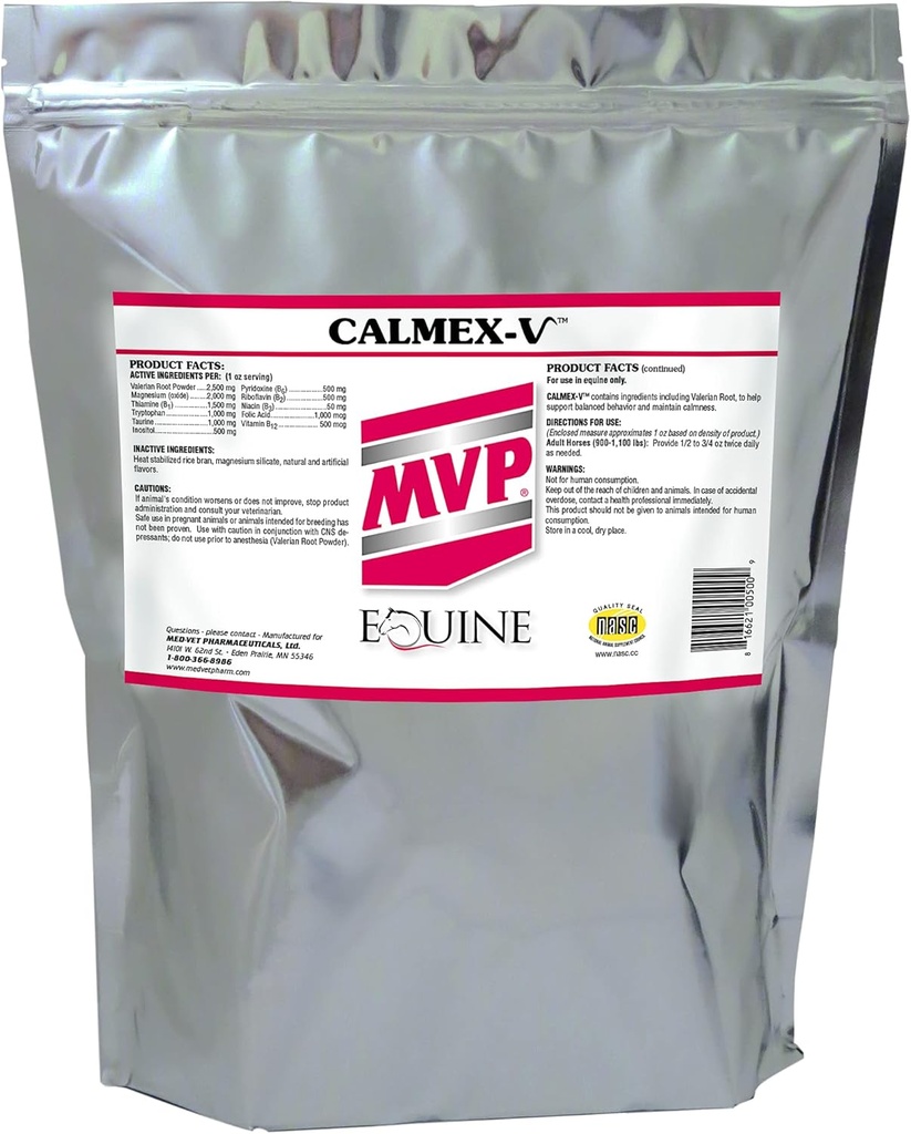 Calmex-V (10lb) Podpora uklidňování koní.