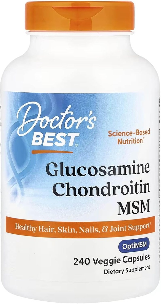 BEST Glucosamine Chondroitin MSM - 240 Kapsle