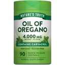 Nature 's Truth Oregano Oil Softgels 124; 90 pilulky 124; Obsahuje Carvacol 124; Non- GMO & gluten zdarma dodatek