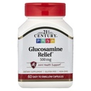 21. Století Glucosamine Relief, 500 mg, 60 Snadno spolknout tobolky