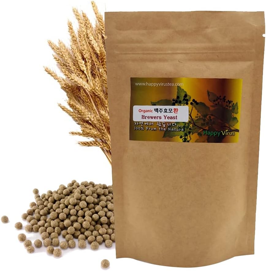 Natural Organic Brewer 's Yeast Pill' s Yeast Pill 3.52 (100g) / doplňky pro imunitní podporu a nervový systém pro ženu a muže