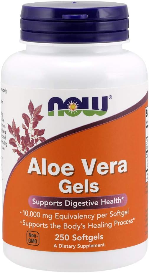 Foods Aloe Vera Gels, 10000 mg