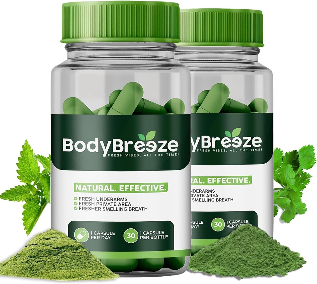 Vnitřní deodorant dodatek 124; Přírodní chlorofyl 60 Kapsle pro kontrolu tělesného zápachu, Gut zdraví, a čerstvé dýchání 124; Vegan, Detox Support & Skin Health