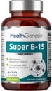 Super B-15 100 Vicaps - Niacin vápník Cholin Inositol DMG TMG - Podporuje zdravé hladiny kyslíku energie
