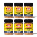 Bragg Nutritional Yeast Smoky BBQ koření - (6 Pack) 3 oz - Dairy- Free Parmesan Cheese Substitute - Ideální pro saláty, těstoviny, Popcorn, a více