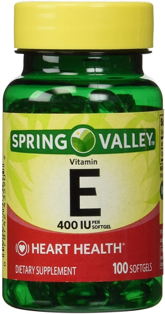 Jarní údolí - Vitamin E 400 IU, Rozpustný ve vodě, 100 Váček