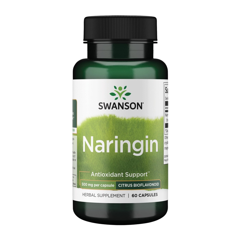 Swanson Naringin 500 miligramů 60 tobolek