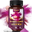 Piceid Resveratrol dodatek a NAD + buněčný regenerátor, Ultra vysoká čistota & biologický k dispozici, Podpora srdce zdraví, krevní tok, celulární energie výroba a metabolismus, červený grape prášek, 45 den Supply- 80