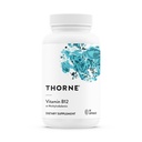 THORNE - Vitamin B12 - jako methylkobalamin - Podporuje srdeční a nervové zdraví, funkci krevních buněk, zdravý spánek a metylace * - Gluten, mléčný a sójový zdarma - 60 Služeb