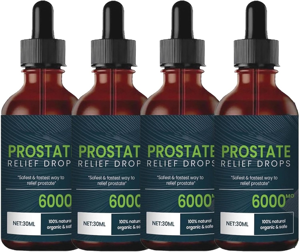 Prostata Léčba Kapky - Prostata Relief Kapky, Prostate Přírodní Bylinné Kapky (4ks)