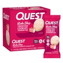 Quest Nutrition Masted Cookies Twin Pack, Jahodový dort, 1g Cukr, 10g protein, 2g Net Carbs, gluten zdarma, 16 Cookies
