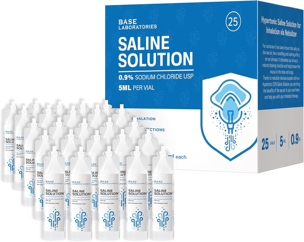 ZÁKLADNÍ LABORATOŘE 0, 9% Solný roztok pro Nebulizer Machine Př