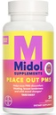 MIDOL doplňky Mír mimo PMS, PMS Support dodatek, doplněn Chasteberry pomoci zmírnit citlivost prsu & mírné mood změny, také se zázvor prášek & Valerian Extract, 30 Počet