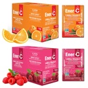 Ener-C Orange & Raspberry Multivitamin Drink Mix Powder Vitamin C 1000mg & Electrolytes with Real Fruit Juice Natural Energy & Imunitation Support for Women & Men - Non- GMO Vegan & gluten Free - 60 Počet