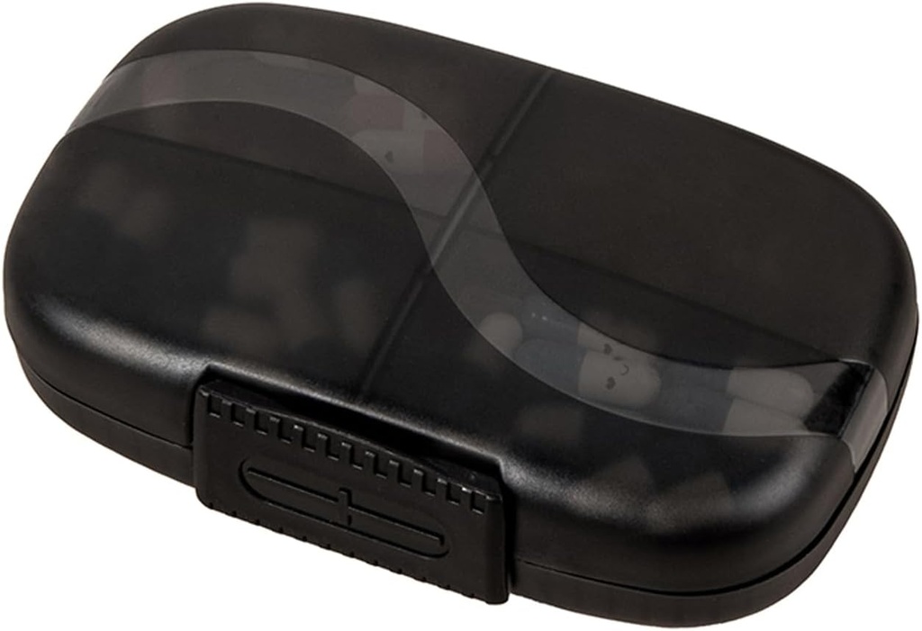 Týdenní porce Organizátor 1 čas denně, Pill Dispersers Pill Box 7 Den s 7 extra velké kompartmenty Přenosné cestovní domy pro léky / vitaminy / rybí oleje / doplňky