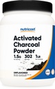 Nutricost Activated Charcoal Powder 1lb - Food Grade Powder, Zubní pasta, Facemask, Odor Control, Vegetarian, Gluten Free, Non- GMO