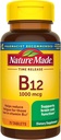 Nature Made Vitamin B12 1000 mcg, Dietní dodatek pro podporu metabolismu energie, 75 Time Release Tablety, 75 Day Supply