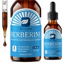 Berberine dodatek s Ceylon Skořice - Berberine Liquid Kapky s kurkumin kurkumin, Ceylon Skořice, Hořký Melon, Berberine Phytosome pro potravní systém, Imunitní zdravotní podpora -Vegetarian