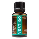 Nature 's Fusies Vertigo Relief, Ginger Oil Neusea Relief Essential Oil Směs (15 ml) - Fast- acting Motion Nemoci Relief, Morning Nemoci Relief, Závratě Relief, & Vertigo Medicine w / Peppermint