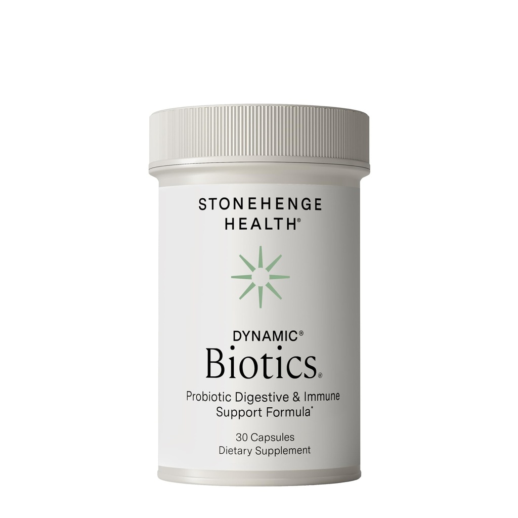 Stonehenge Health Probiotics 55 Billion CFU - 16 Strains, Prebiotic, Synbiotics Dynamic Biotics - Lactobacillus Acidophilus, Lactobacillus Acidophilus, opožděné uvolnění, Stabilní, Non- GMO gluten zdarma Veggie kapsle