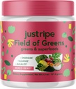 Pole zelených Superfood Powder with Organic Spirulina, Chlorella, Beet Root Powder - Bacillus Coagulans Probiotic, A Plant- Based Mix Supporting Gut Health, Imunity, 28 Scoops - Smíšené Berry