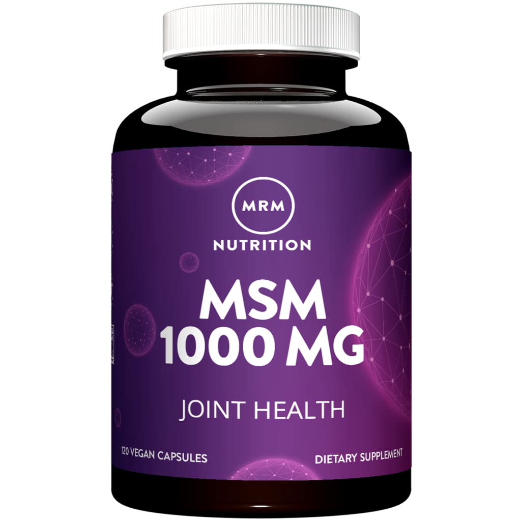 MRM Nutrition MSM 1000mg PHARMAN 124; Pure Methyl- sulfonyl- methane Capsules PHARMAL 124; Joint, Hair, Skin & Nail Support PHARMAL 124; Biologicky dostupný doplněk síry PHARMAL 124; Vegan + Gluten- Free PHARMAL 124; 120 Servings