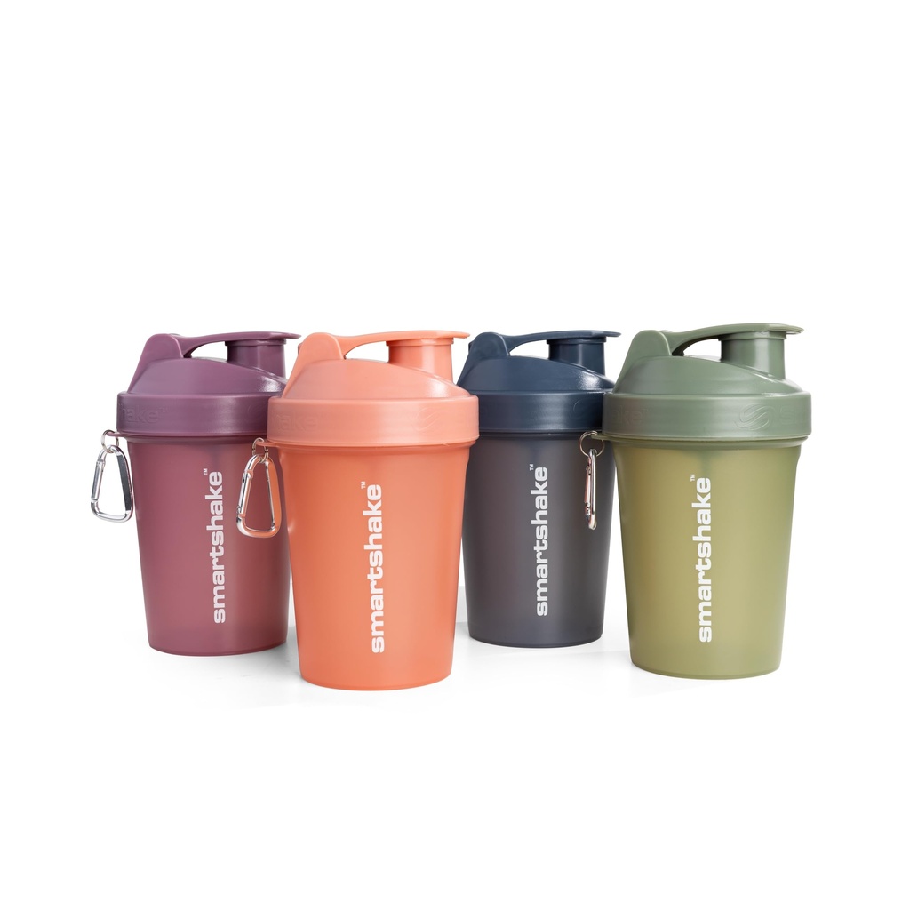 Smartshake Protein Shaker Lahvička pro proteinové směsi - 4 Pack - 13.5 oz OZ 124; Leak Proof Shaker Cups pro protein Shakes 124; Blender Lahvička Shaker Of 124; Protein Shaker Lahvička Pack 124; BPA Free Shaker - Multicolor