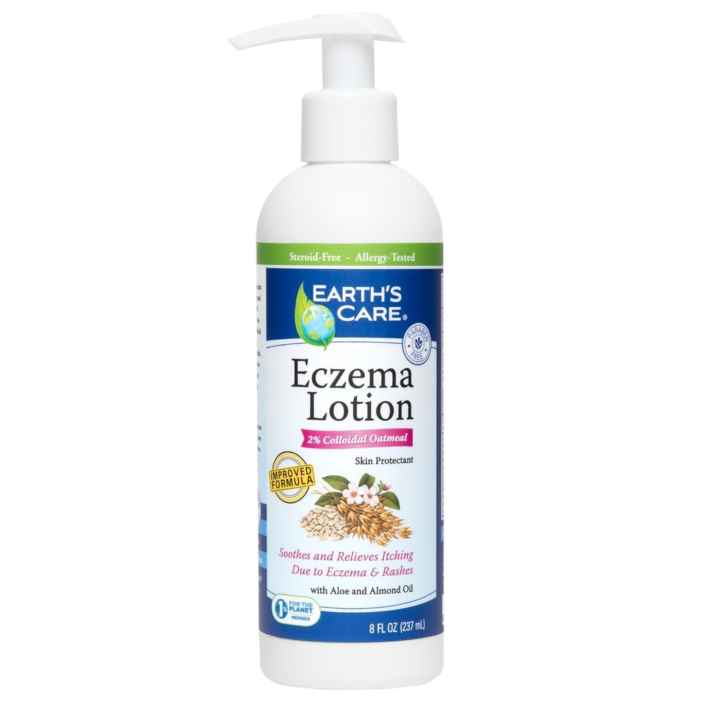 Ekzém - Přírodní krém pro Ekzém - Bezpečné a mírné Ekzém krém pro dospělé a děti - 8 Fl OZ. (237 ml)