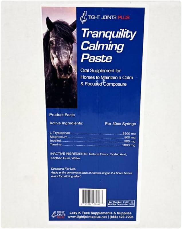 Tranquility Paste pro koně - 12 Počet