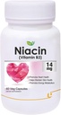 Nutraceuticals Niacin 14mg Vitamin B3 s doplňkem Inositol 50mg - 60 Veg Kapsle