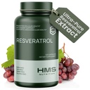 Resveratrol 1400mg 120 Kapsle High Potency Trans- Resveratrol s výkonnými antioxidanty Acai Grapeseed Green Tea podporuje celulární a kardiovaskulární zdraví Anti- stárnutí
