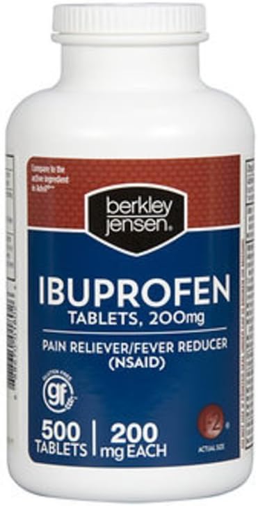 Členové Mark Berkley Jensen Ibuprofen Tablets, 500 ct., 200mg