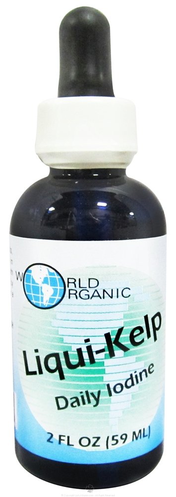 World Organics Liqui- Kelp Daily jód - 2 ozs.
