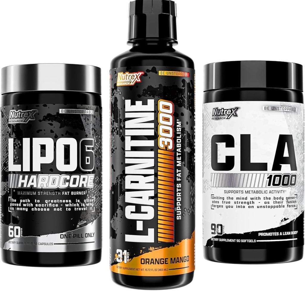 Nutrex Research Liquid Carnitin 3000 - spalovač tuků a CLA